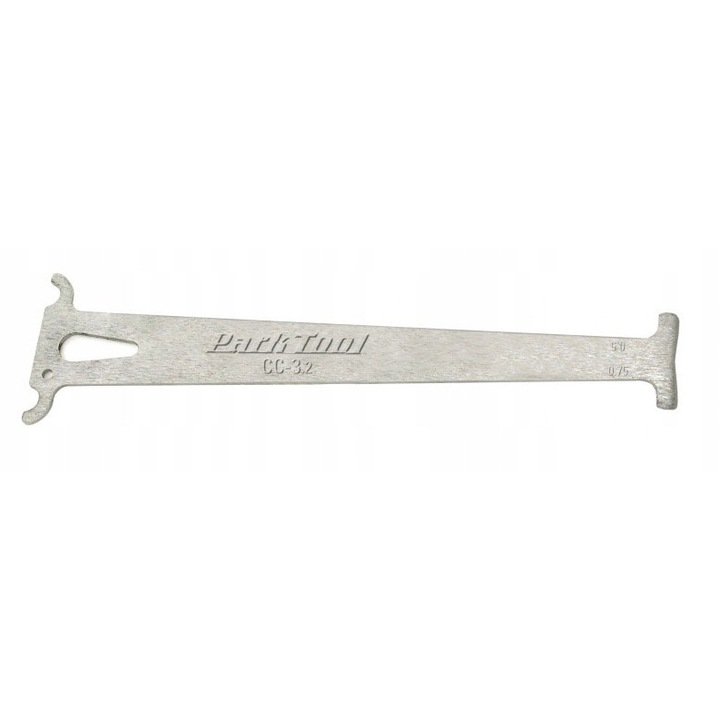 Instrument de verificare uzură lanț bicicletă Park Tool CC-3.2, argintiu, metal