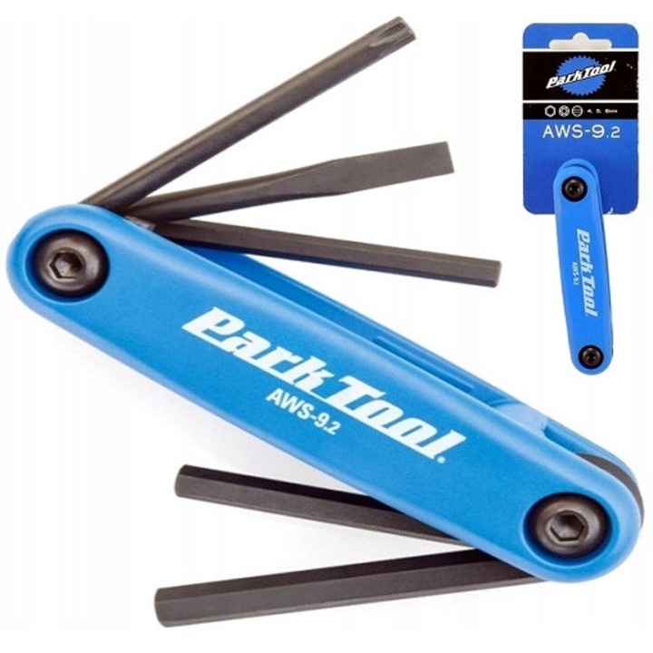 Cheie multifunctionala Park Tool AWS-9.2, imbus 4/5/6mm, Torx T25, otel, universal