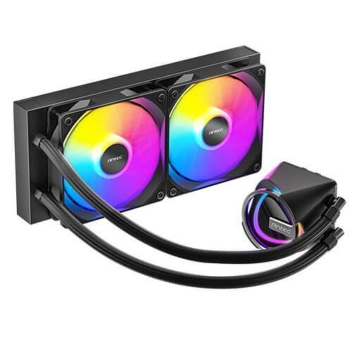 Cooler Procesor Antec Skeleton 240 ARGB Negru