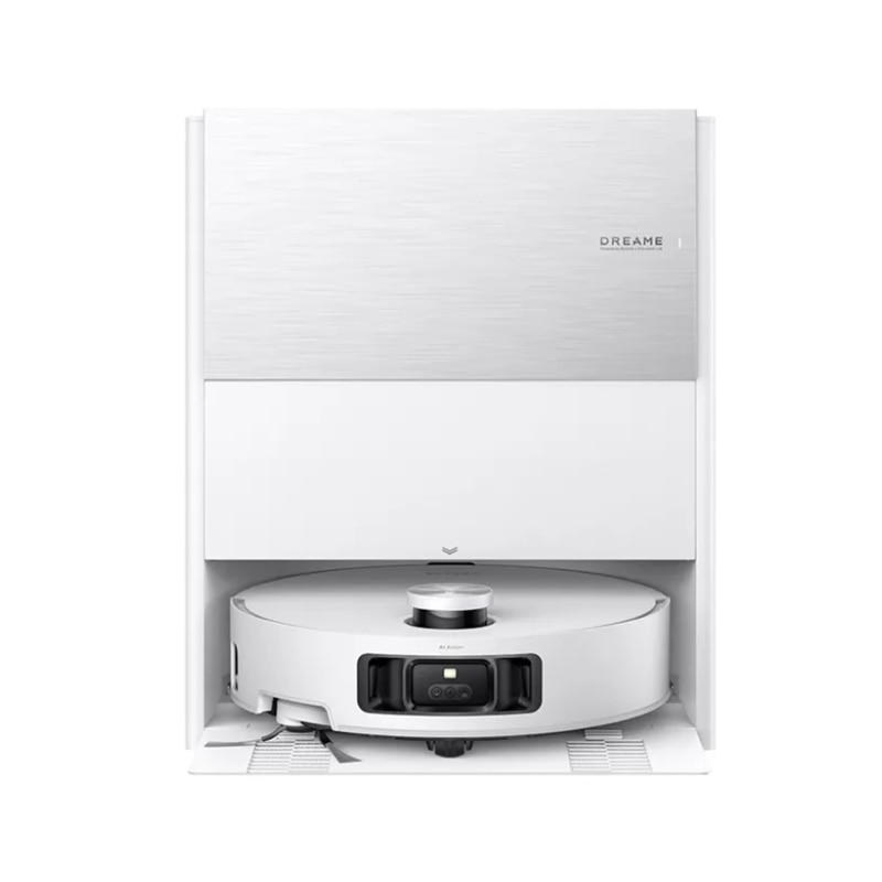 Aspirator robot Dreame Aqua10, funcție mopare, stație de curățare, 76dB, alb