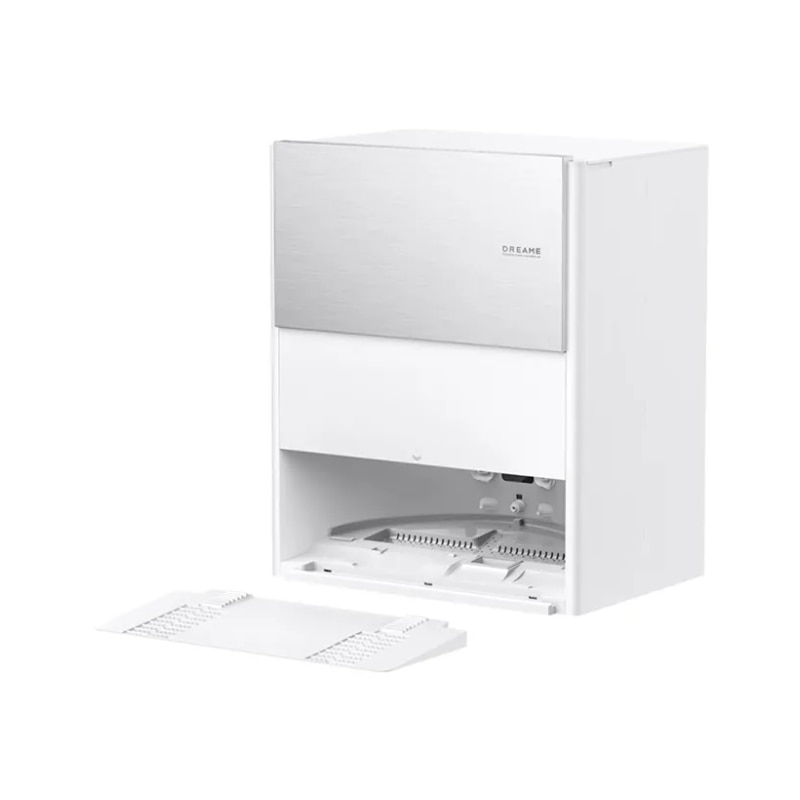 Aspirator robot Dreame Aqua10, funcție mopare, stație de curățare, 76dB, alb