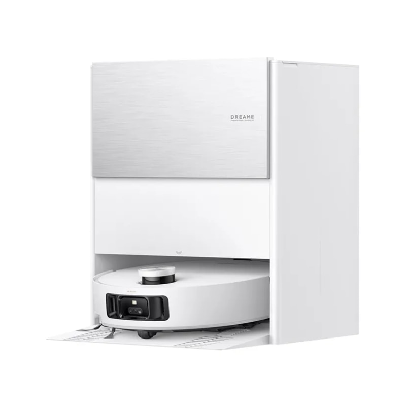 Aspirator robot Dreame Aqua10, funcție mopare, stație de curățare, 76dB, alb