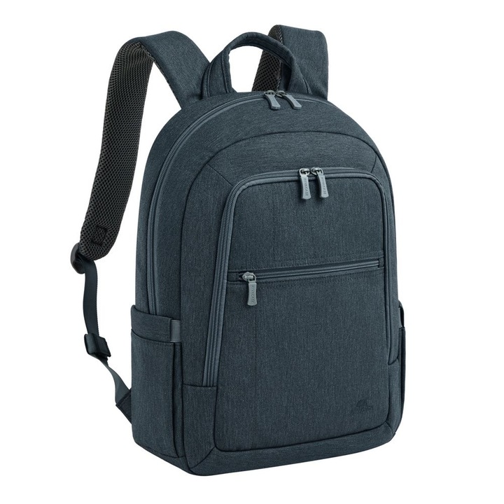 RivaCase 7564 Galapagos rucsac laptop 16", gri inchis, 440x305x150mm