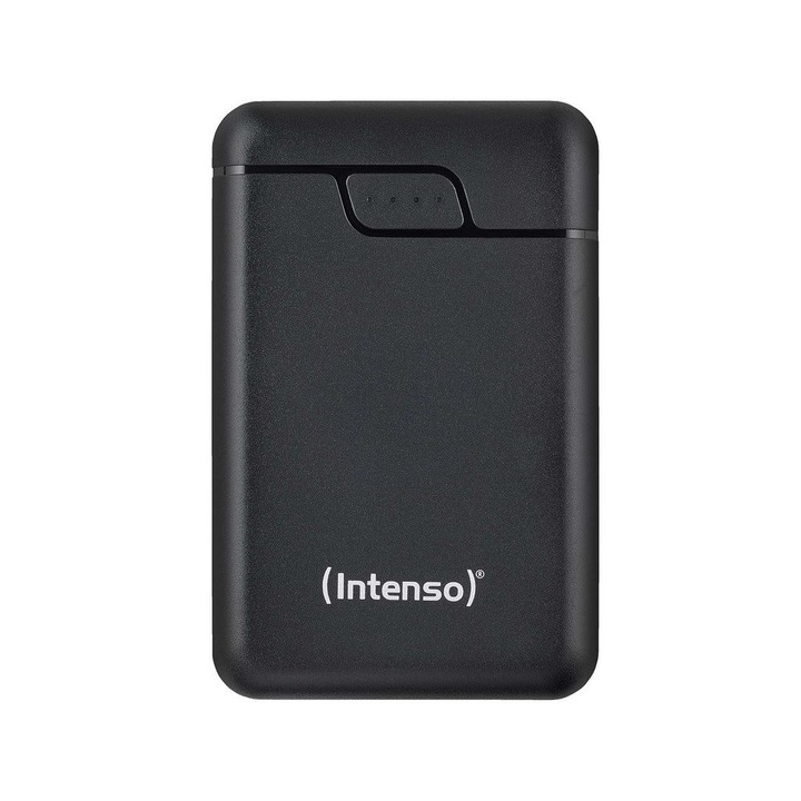 Intenso B10000 10000mAh PowerBank, вход: USB-C, изходи: 2xUSB-A 1x USB-C, черен