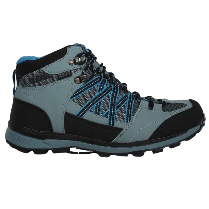 Regatta Samaris II Mid női sportcipő, vízálló, szintetikus/textil, fekete/kék