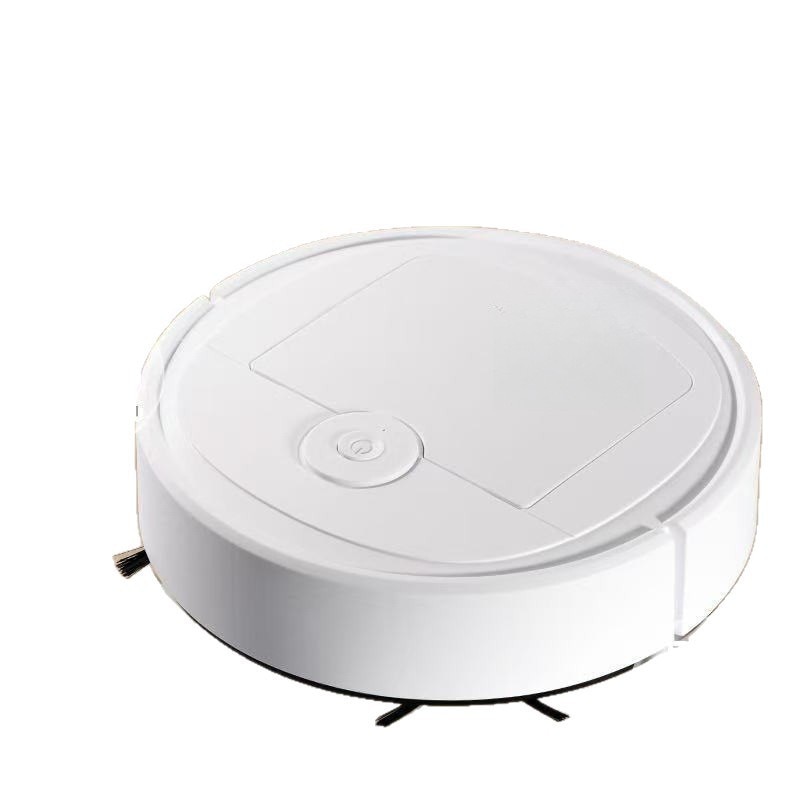 Aspirator robot alb, eficient pentru păr și resturi, mop, USB