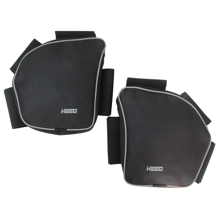 Комплект чанти за мотоциклети за предпазни решетки Bunker, Honda CRF 1000 / CRF 1100 Africa Twin, водоустойчиви, черни