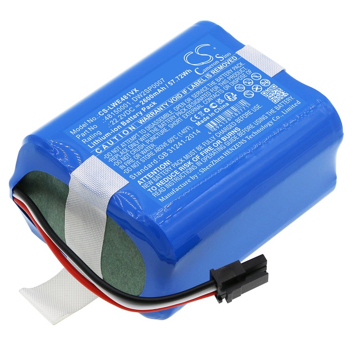 Baterie TECHTEK CS-LWE481VX Li-ion 2600mAh