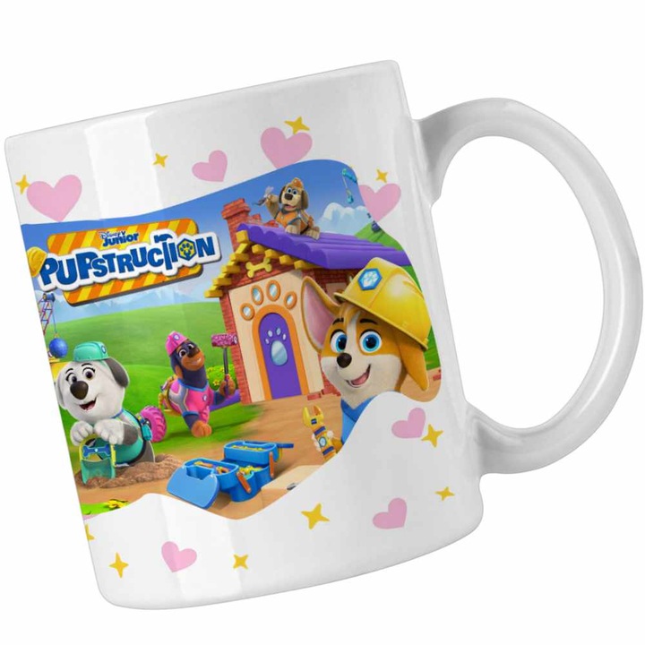 Cana Pupstruction Action Catelusi Constructori CoolTrend, alba, 330ml