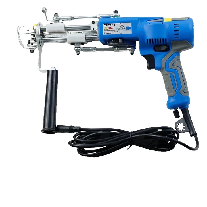 Tufting pisztoly, 120W, állítható sebesség, 1.35 kg, 36.5x29x8.8cm