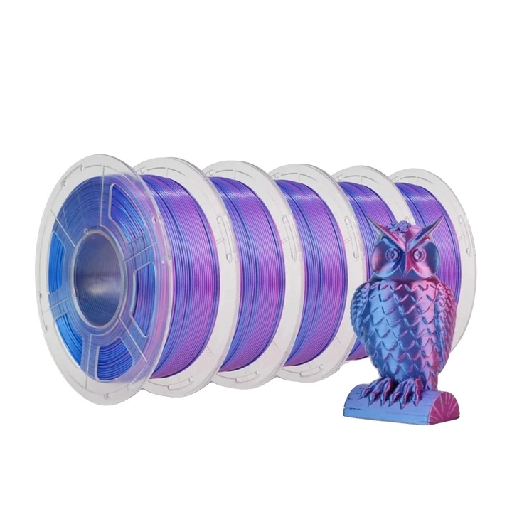 Filament 3D, DC, 1.75mm, 335m, többszínű, szett