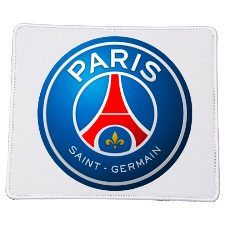 Mousepad Paris Saint-Germain, 23x20 cm, material durabil, design elegant