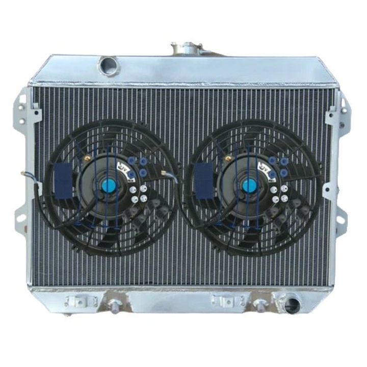 Radiator auto, 3 randuri, aluminiu, 16.5x23.75in, pentru Nissan Datsun 280Z 1975-1978