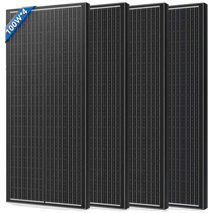 Panou solar, 400W, design rezistent la apa, dimensiuni 1010x460x30mm