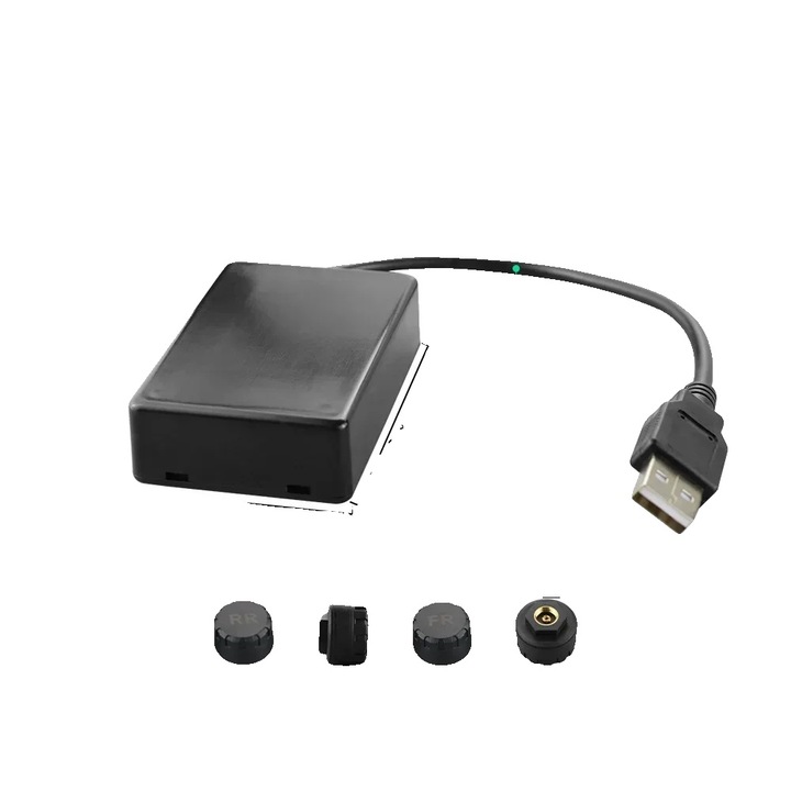 Sistem de Monitorizare a Presiunii in Teren, Instalare Double Din, Compatibil cu Android, Dimensiune Standard