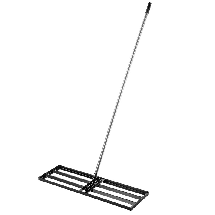 Nivelator gazon, metal, 30x90cm, design ergonomic, pliabil
