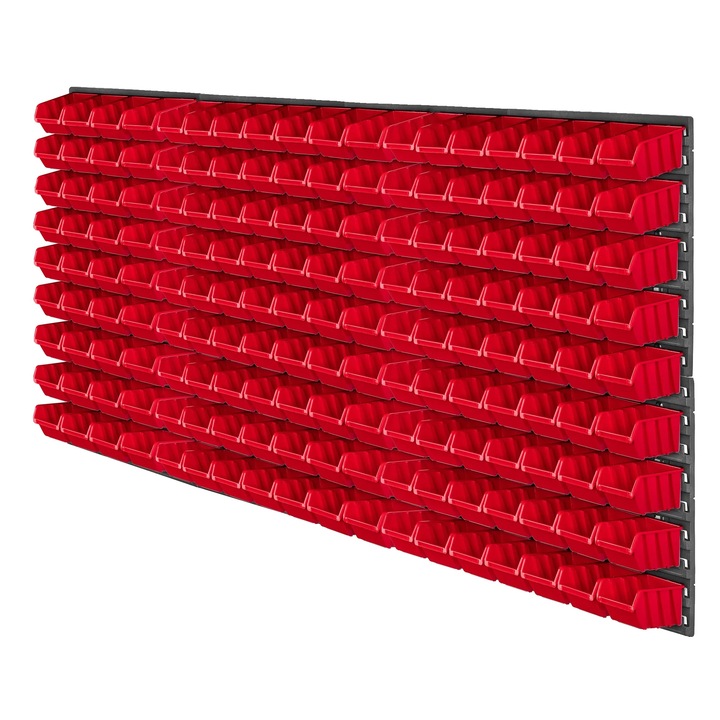 Szerszámrendező, moduláris kivitel, tartós anyag, piros