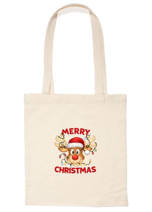 ECO táska 100% pamut – Karácsonyi üzenetek