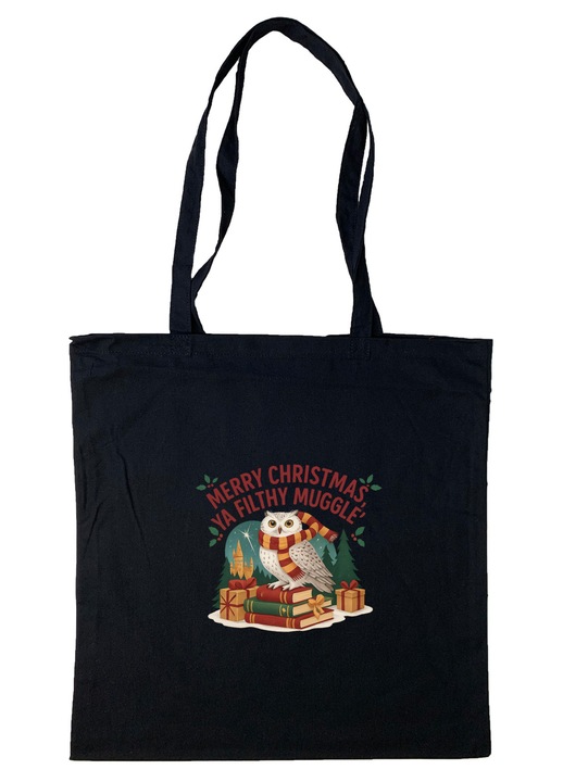 ECO táska 100% pamut – Karácsonyi üzenetek