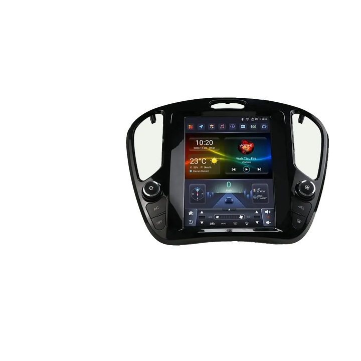 Sistem multimedia auto, 9.7 inch, 4x50W, suport 128GB, S4 AHD2 AI, touchscreen, compatibilitate Nissan Juke, Infiniti ESQ