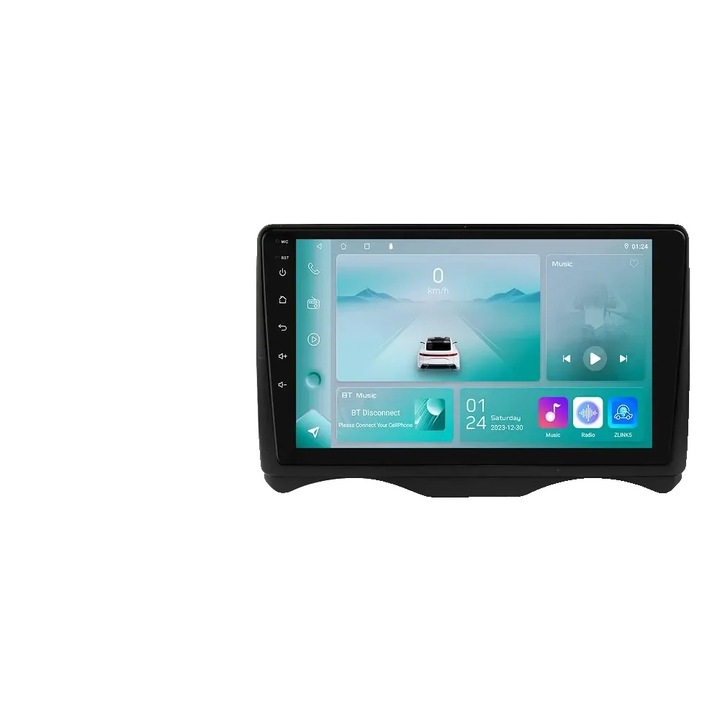 Sistem audio auto multimedia, ecran tactil, 4x50W, 1280x720, compatibil Citroen C2/C3 2002-2006