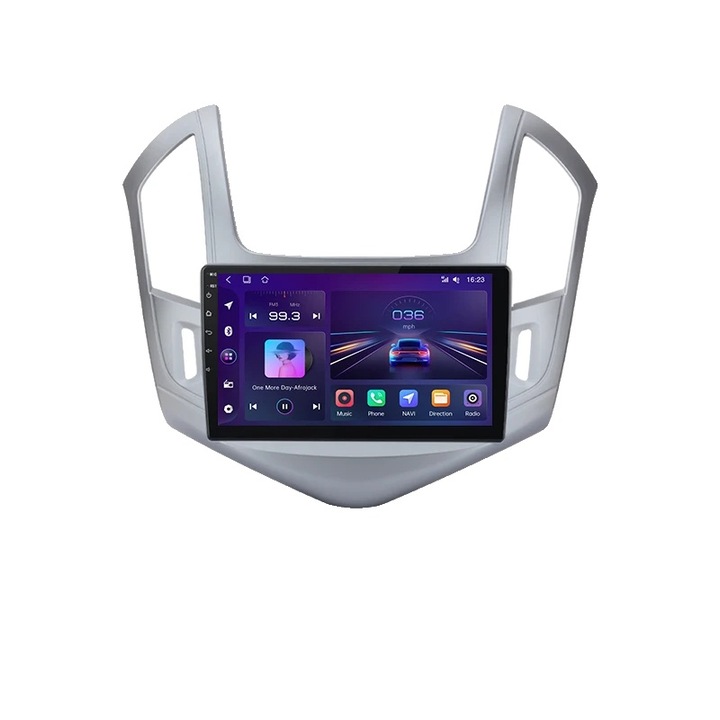 Мултимедийна система за кола, V1 Pro C, 9 инча, 2GB RAM, 32GB, 250x150mm, съвместимост Chevrolet Cruze J300 (2008-2015)