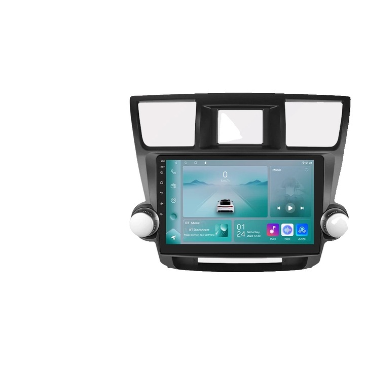 Radio multimedia, 10.1", Android 13, touchscreen, 4x50W, 1280x720, set de navigatie GPS
