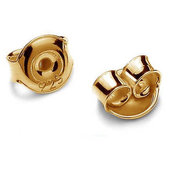 Dopuri pentru cercei, Siju, argint 925, 4,5 mm, set 2 bucati