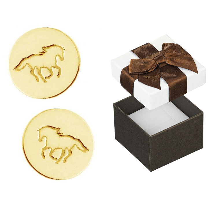 Cercei dama Siju, 8mm, argint 925