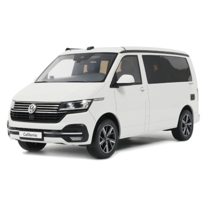 Volkswagen T6.1 California 2021 Fehér 1:18 Otto Models (OT488) autómodell