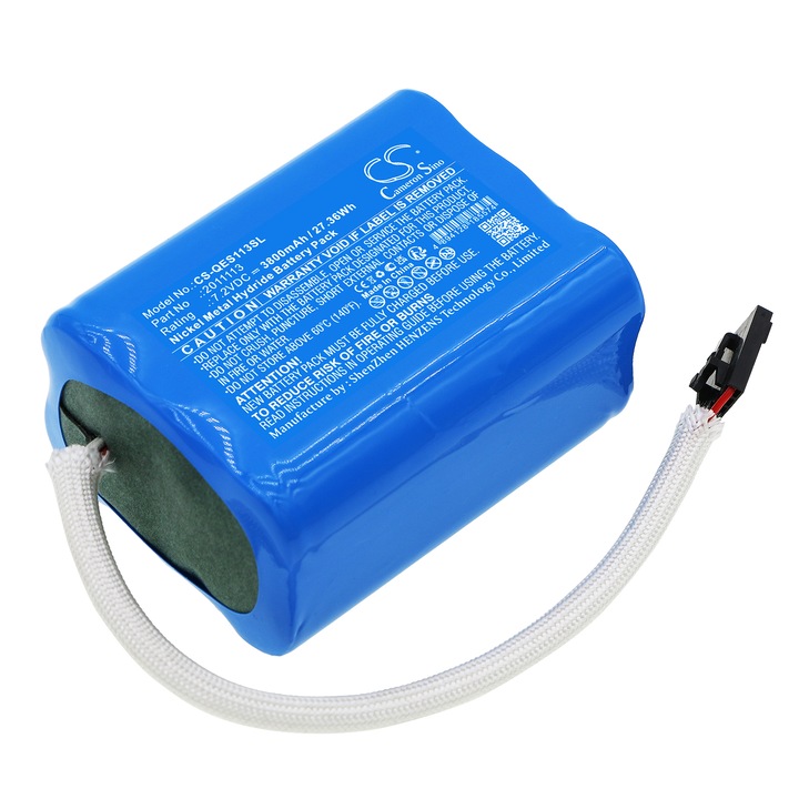 Baterie TECHTEK CS-QES113SL Ni-MH 3800mAh