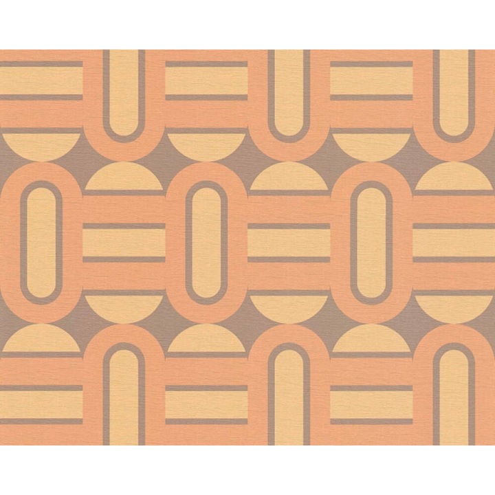 Tapet vlies pentru perete retro chic 39536-2