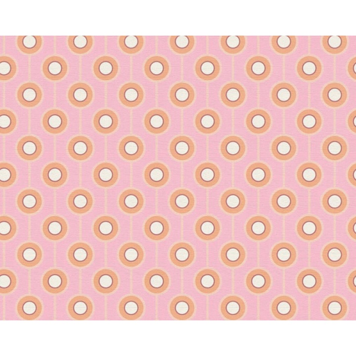 Tapet vlies pentru perete retro chic 39537-3v