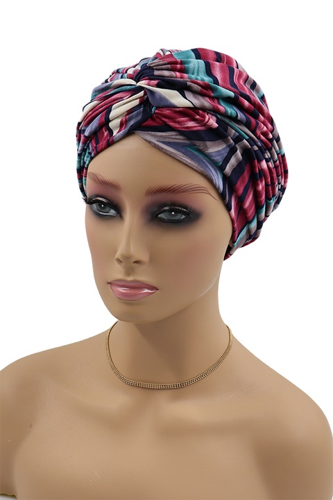 Turban multicolor, de utilizat si dupa chimioterapie, acoperitoare pentru cap, sapca, turbane