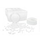 Set 20000 bile hidrogel pentru pistoale, LEAN Toys, alb, 7-8 mm