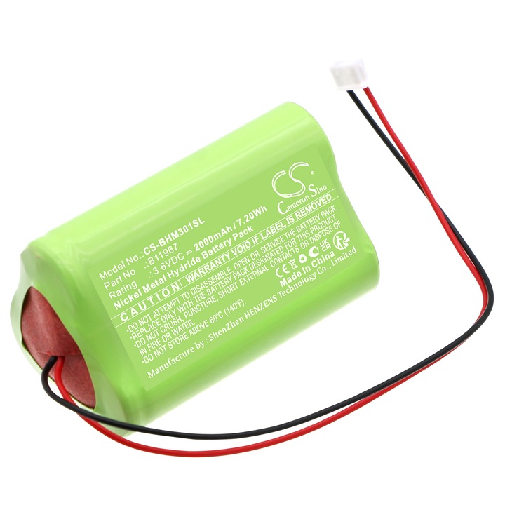 Baterie TECHTEK CS-BHM301SL Ni-MH 2000mAh
