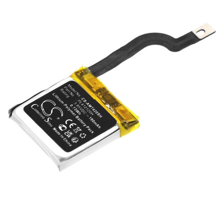 Baterie TECHTEK CS-AMT420SH Li-Polymer 190mAh