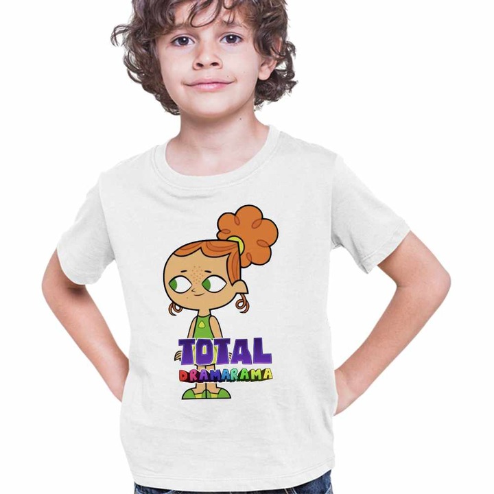 Tricou Copii Baieti Total Dramarama Izzy, Fehér