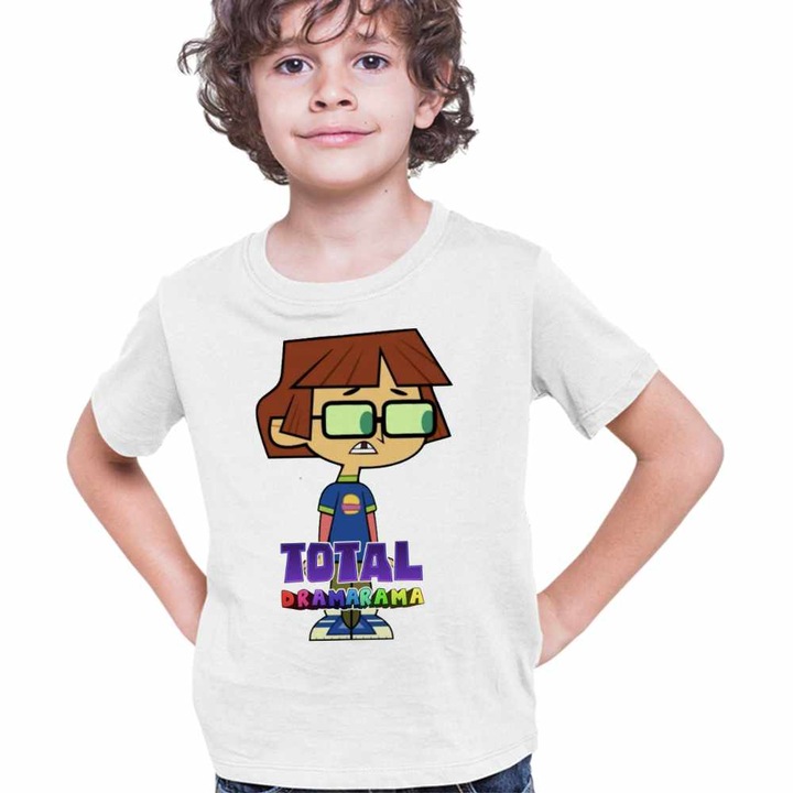 Tricou Copii Baieti Gradinita Dramei Totale Harold Dramarama, Fehér