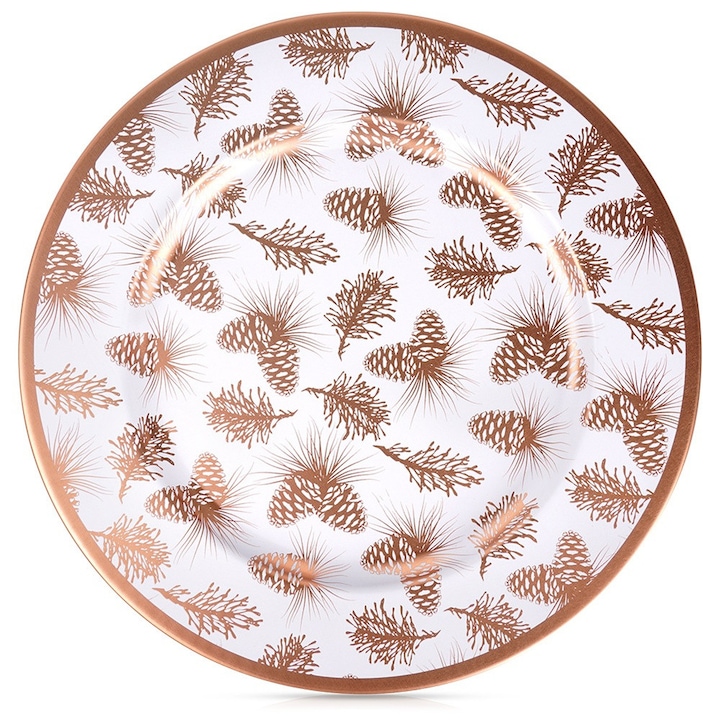 Hit dekoratív alátét, 33 cm, elegáns design