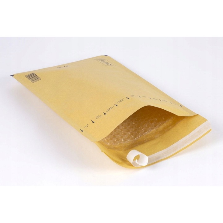 Set Plicuri Cu Bule Vp H18 Carton, Neopak, H18, Dimensiune Interioara 265X360 mm, Dimensiune Exterioara 290X370 mm, Hartie Kraft Maro Cu Gramaj 90 g/m2, Inchidere Autocolanta Cu Banda, 290 x 370 mm, Maro, 100 Buc