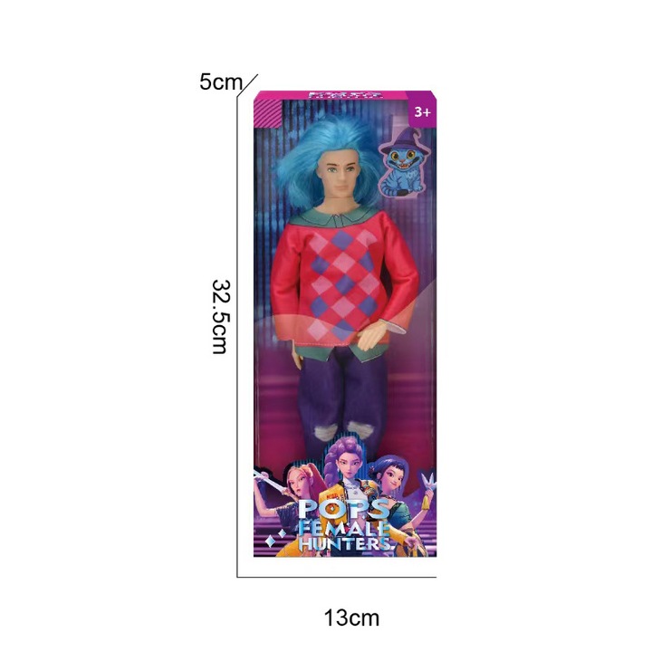 K-POP Witch Hunt baba, többszínű