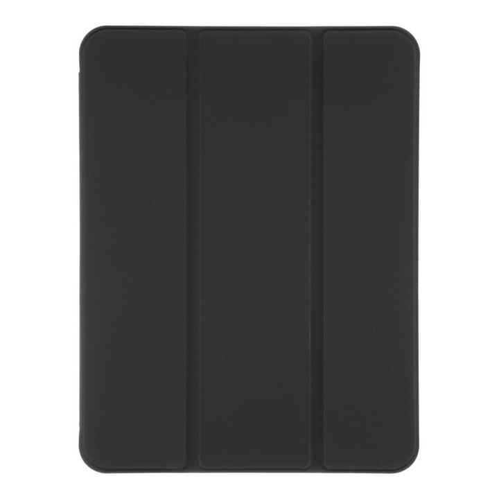 Tablettok Samsung Galaxy Tab S9 FE 10.9 coll (SM-X510, SM-X516) készülékkel kompatibilis - fekete smart case, áttetsző hátlappal és ceruzatartóval