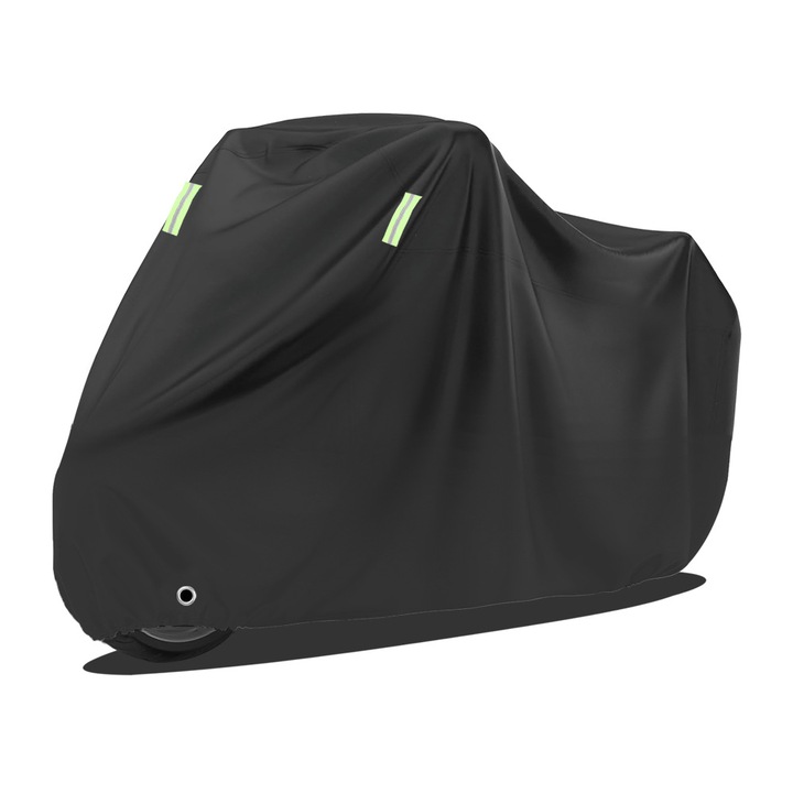 Husa pentru motocicleta, CZ-68, protectie impotriva soarelui si ploii, neagra, L