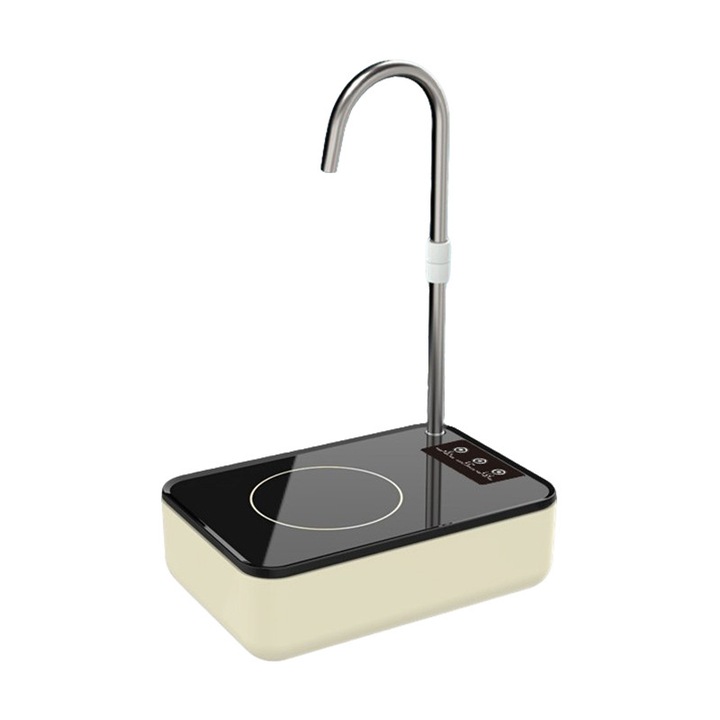 Dozator de apa birou, WEPZSXO, portabil, design reincarcabil, negru, 10.6x15.5x28cm