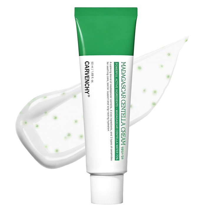 Крем за лице, Формула с Мадагаскарска Центела, Зелен, 1 брой