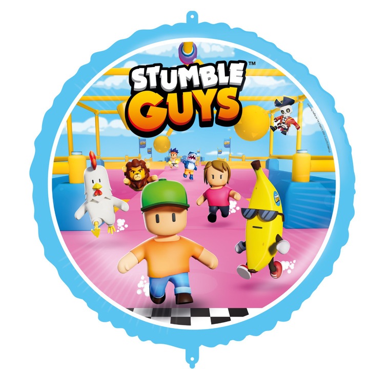 Stumble Guys Chaos Runner фолиев балон 46 см