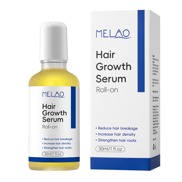 Ulei de par Roll-On cu rozmarin 30ml, hranitor, netezitor, pentru par uscat si deteriorat