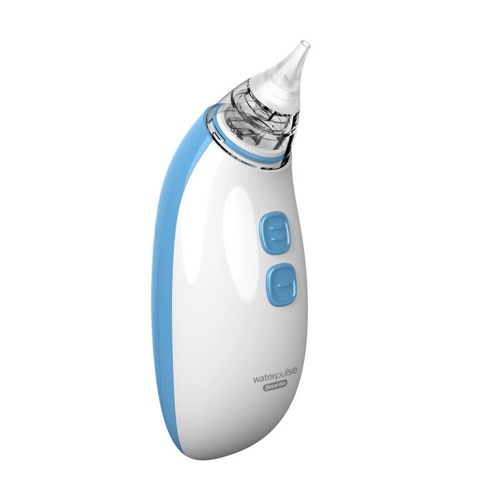Aspirator nazal electric X30, pentru sugari, albastru