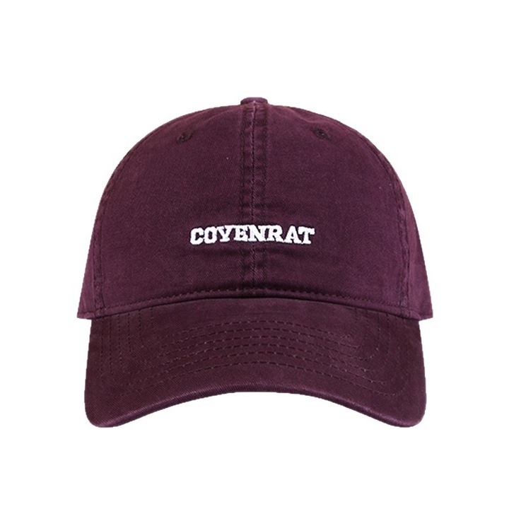 Нова бейзболна шапка с широка периферия, голямо лице, малко лице за мъже и жени, голяма обиколка на главата, лилава шапка с патешка човка - C4408 изпрана и използвана бейзболна шапка COY, лилава - голяма обиколка на главата